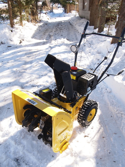 Snow removal machine, HEIGE HG-K6560.