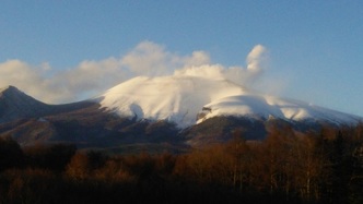 Mount. Asama in November 2015